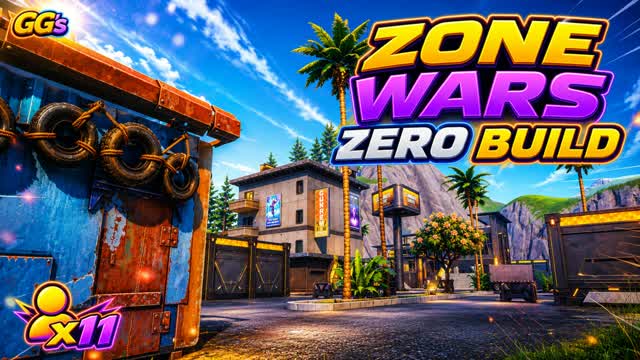 zone war zero build — Fortnite Creative map