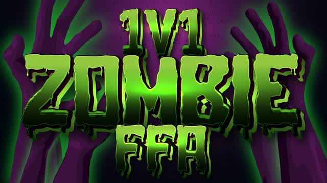 1V1 ZOMBIE FREE FOR ALL — Fortnite Creative map cover art