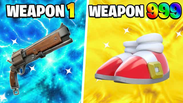 GUN GAME PIOU PIOU — Fortnite Creative map