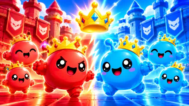 Red vs Blue ⚡ Power 🏆 Arena Funny — Fortnite Creative map cover art