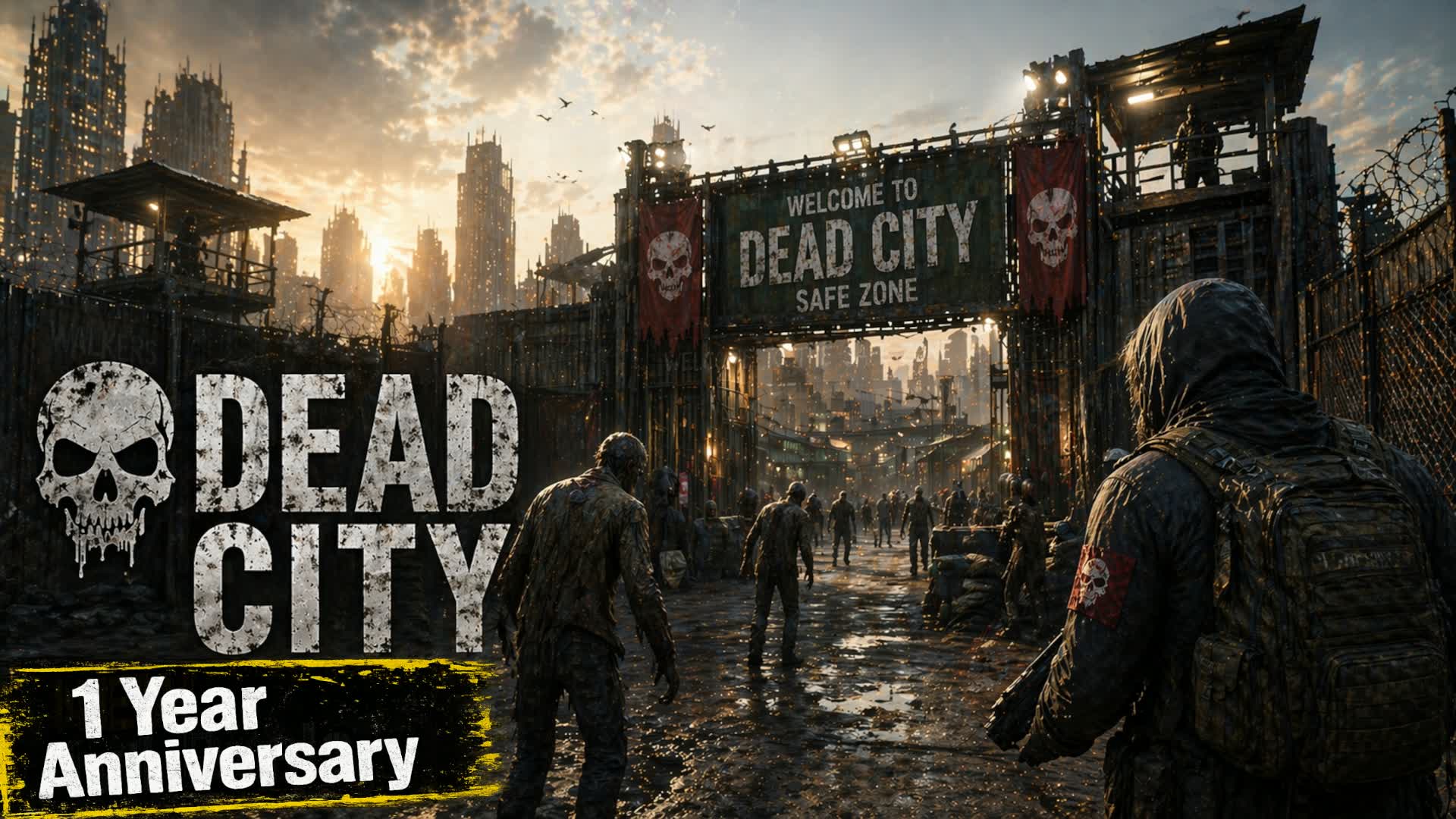 Dead City 🧟 TWDU Zombie Survival FFA 🧟 — Fortnite Creative map