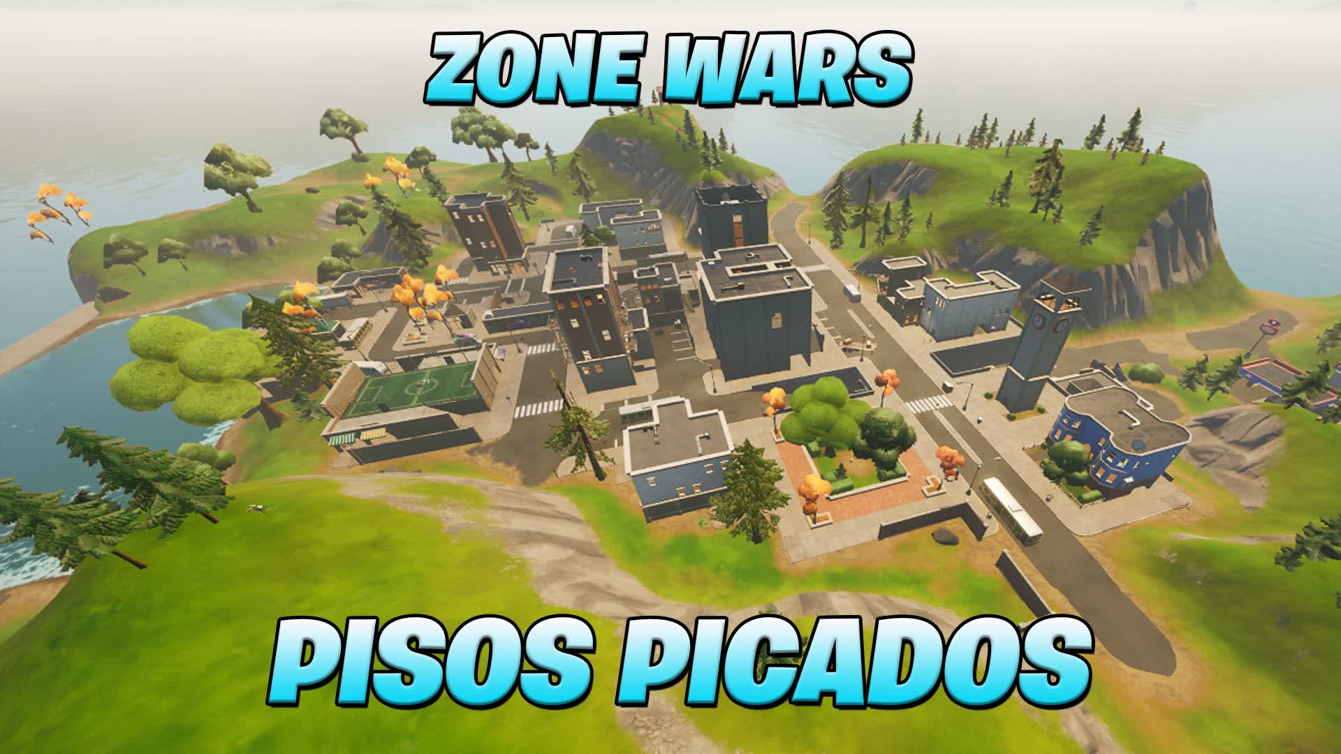 Zone Wars Pisos Picados — Fortnite Creative map