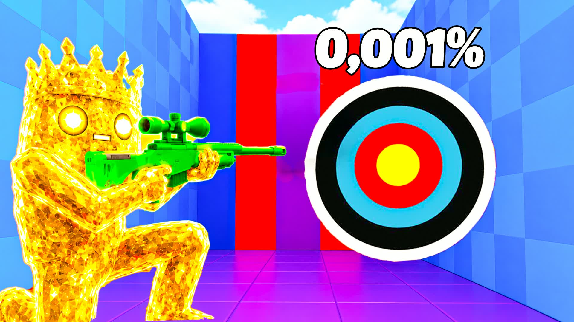 UNC INSANE TRICKSHOT PARKOUR EASY — Fortnite Creative map