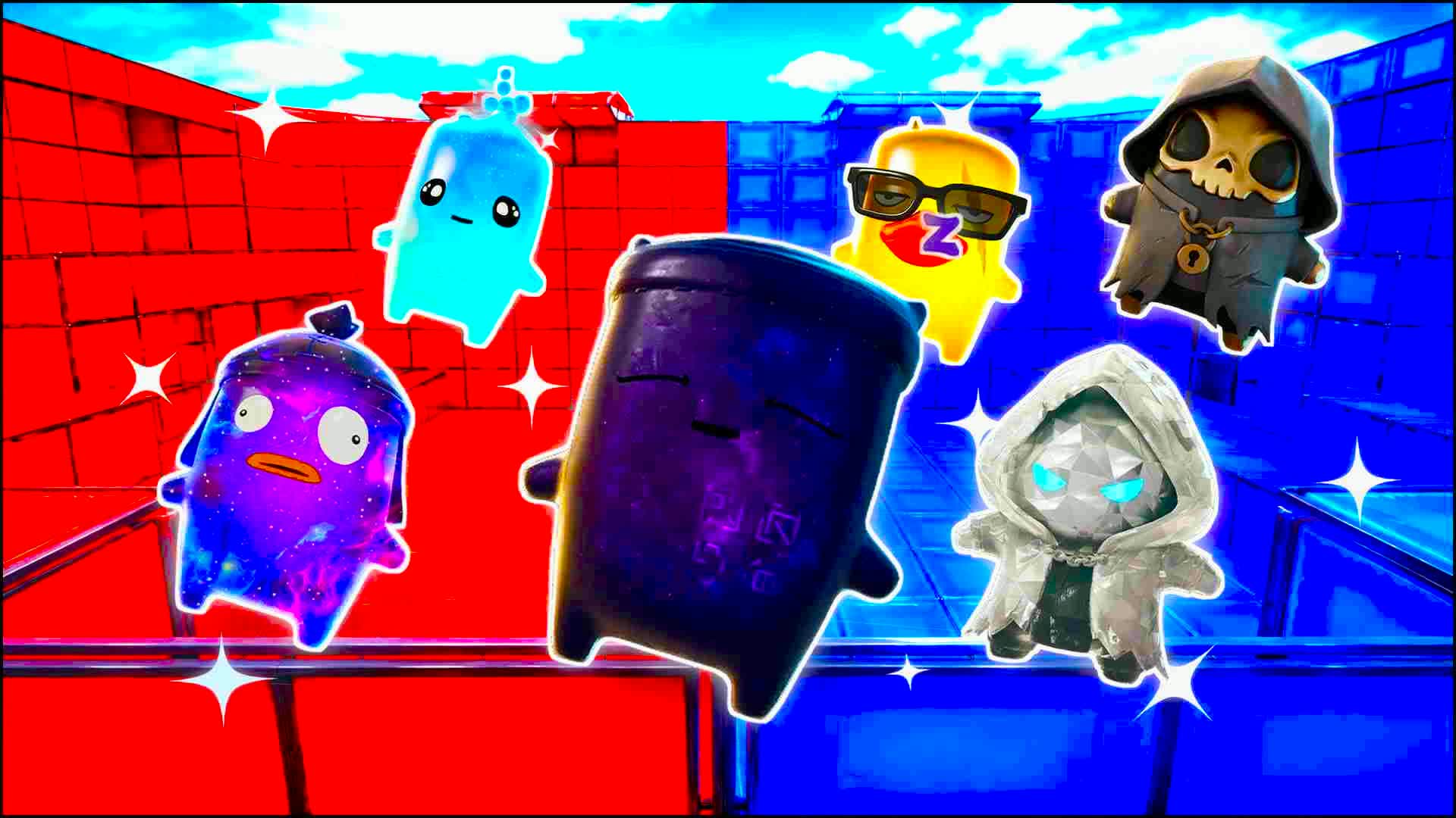 RVB RED VS BLUE 453t jö — Fortnite Creative map