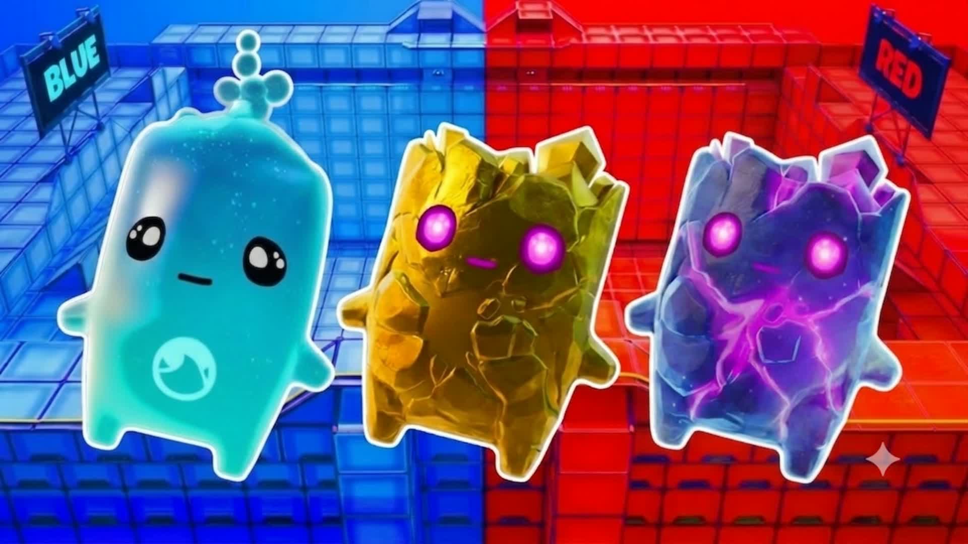 RED VS BLUE 842819294 — Fortnite Creative map