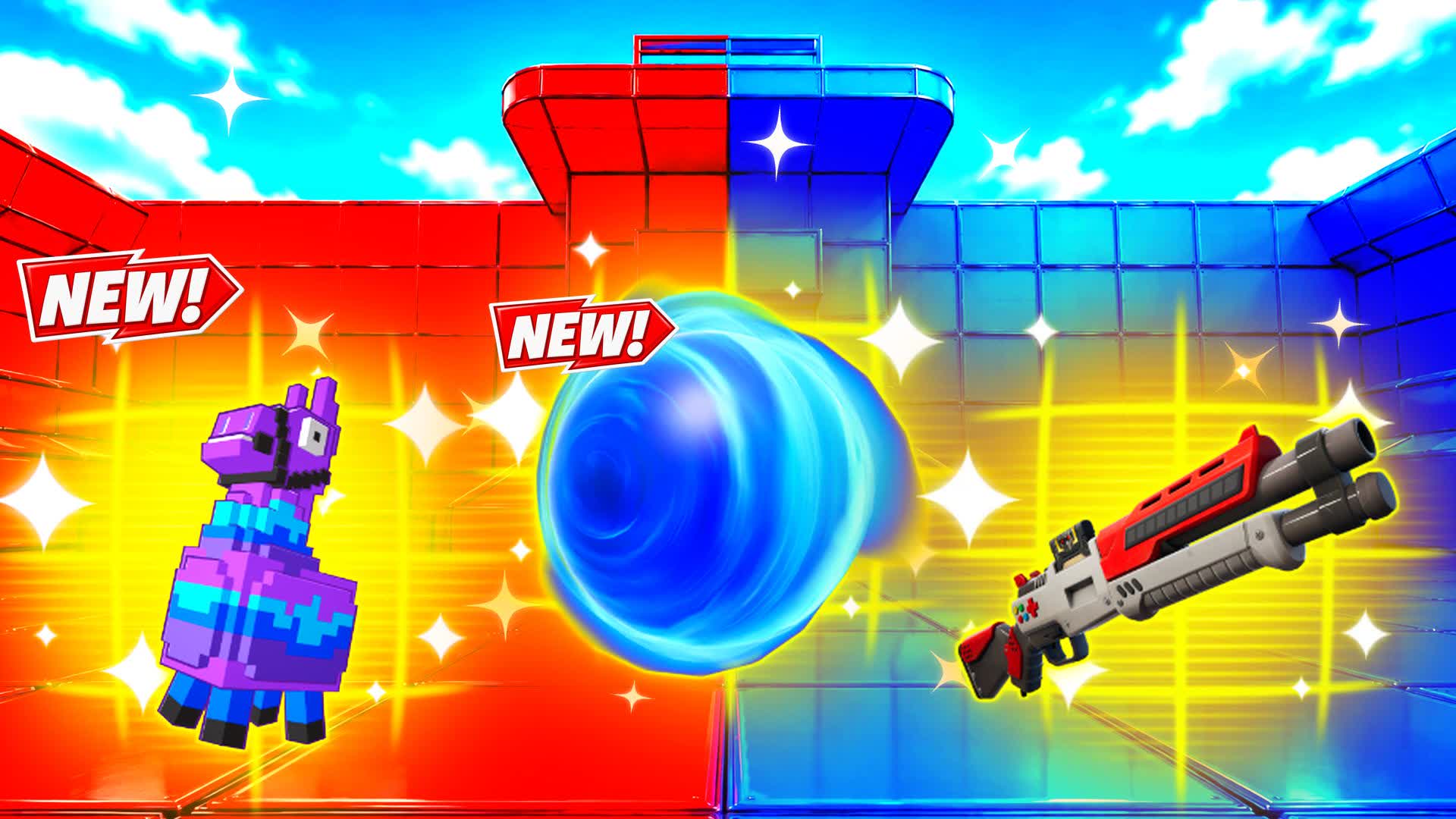RED VS BLUE LONG HAUL 🔴🔵 — Fortnite Creative map