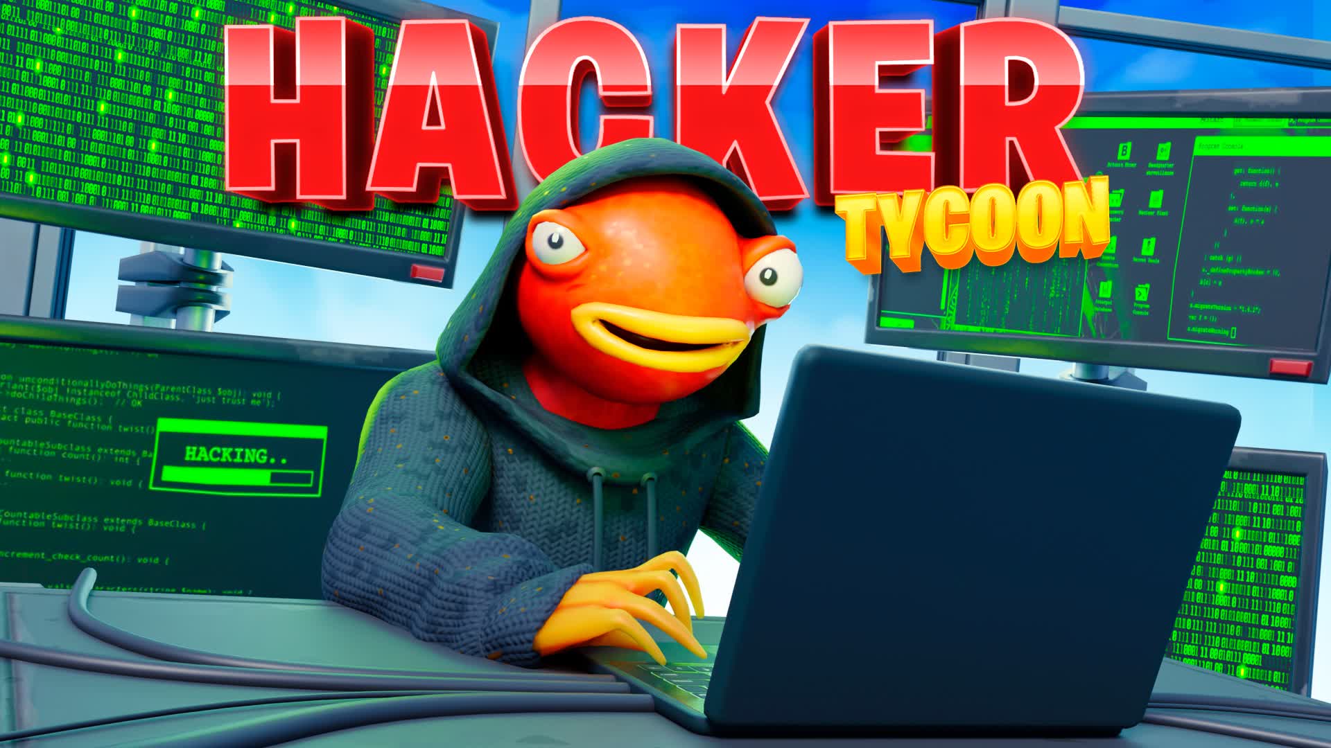 HACKER TYCOON💻 — Fortnite Creative map