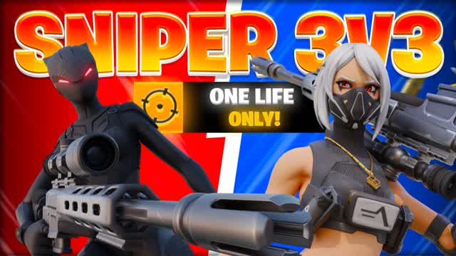 🎯3V3 SNIPER KNOCKOUT🎯 — Fortnite Creative map cover art