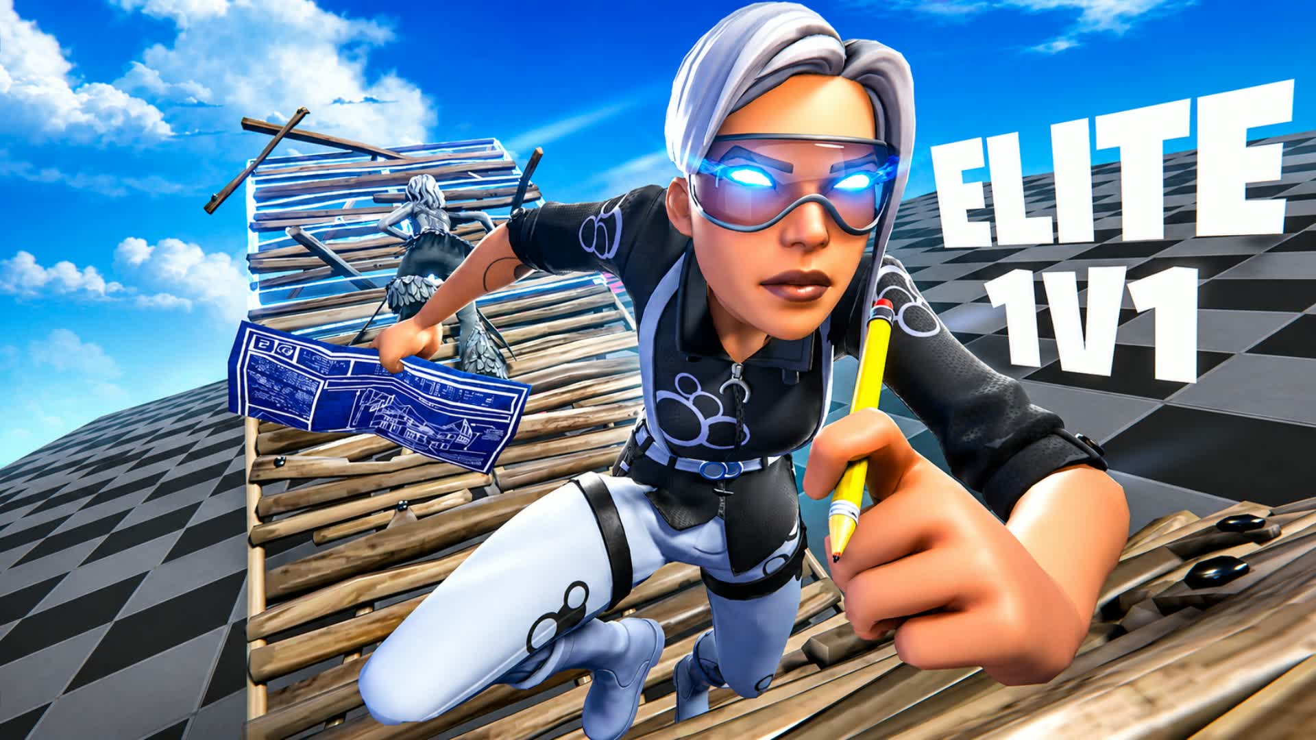 ELITE 1V1 BUILD FIGHTS (200 PUMPS) — Fortnite Creative map