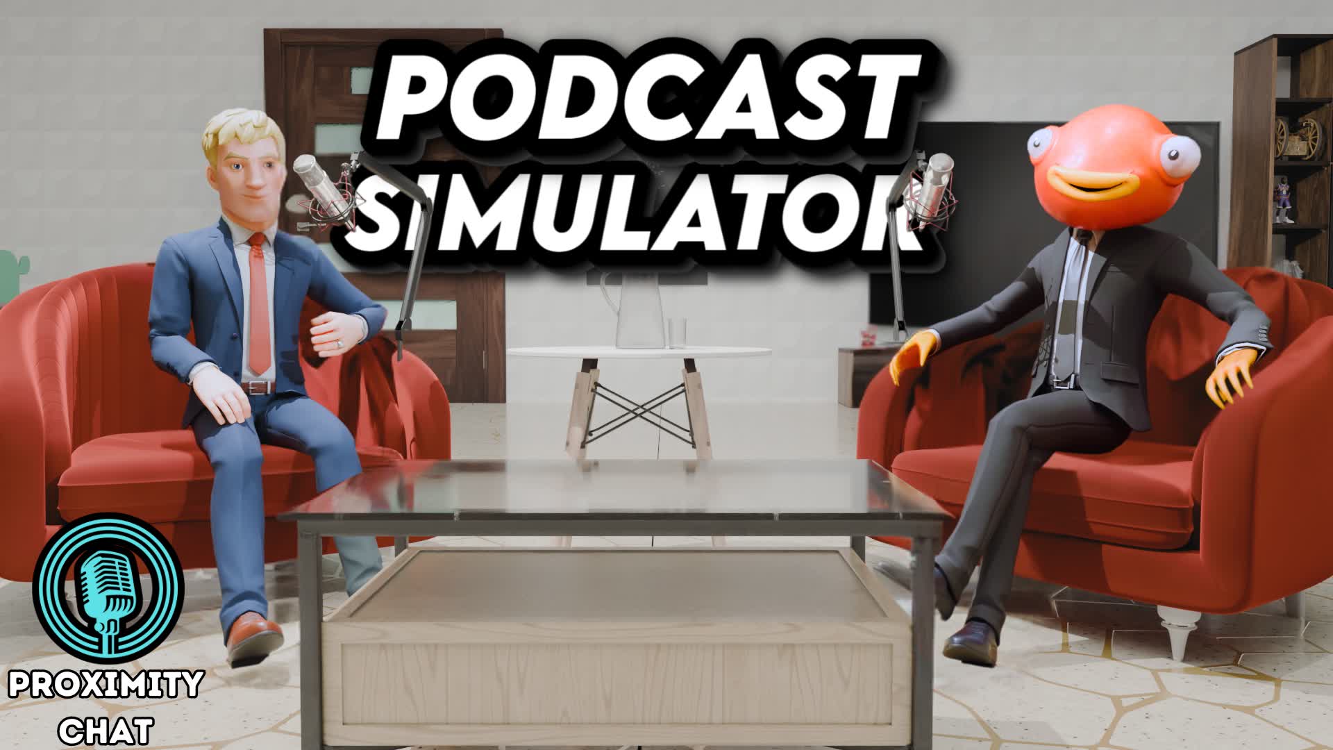🎙️PODCAST SIMULATION🎙️ — Fortnite Creative map