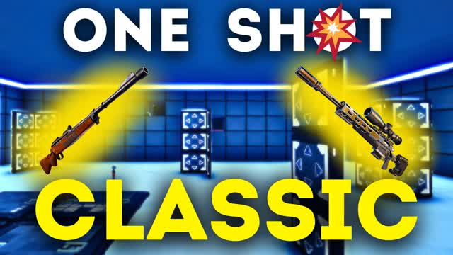 One Shot Classic FFA ⭐ (Sniper) — Fortnite Creative map cover art