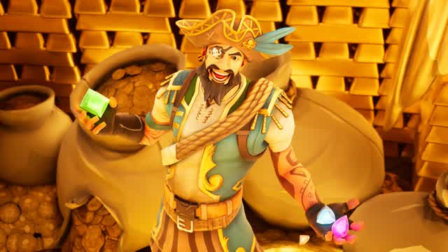 Pirate Deathrun — Fortnite Creative map