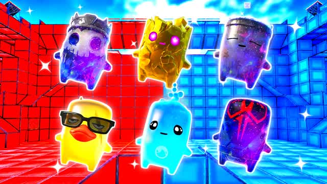 RED VS BLUE MINDSPRINT 🔴🔵 — Fortnite Creative map