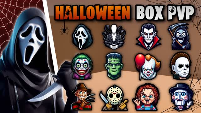 HALLOWEEN BOX PVP — Fortnite Creative map cover art