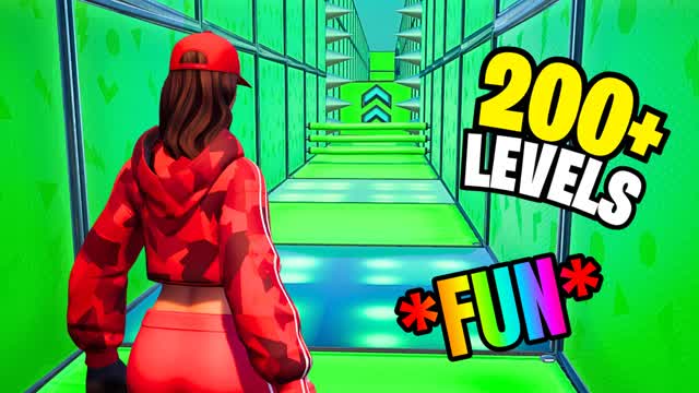 PARKOUR 200+ — Fortnite Creative map cover art