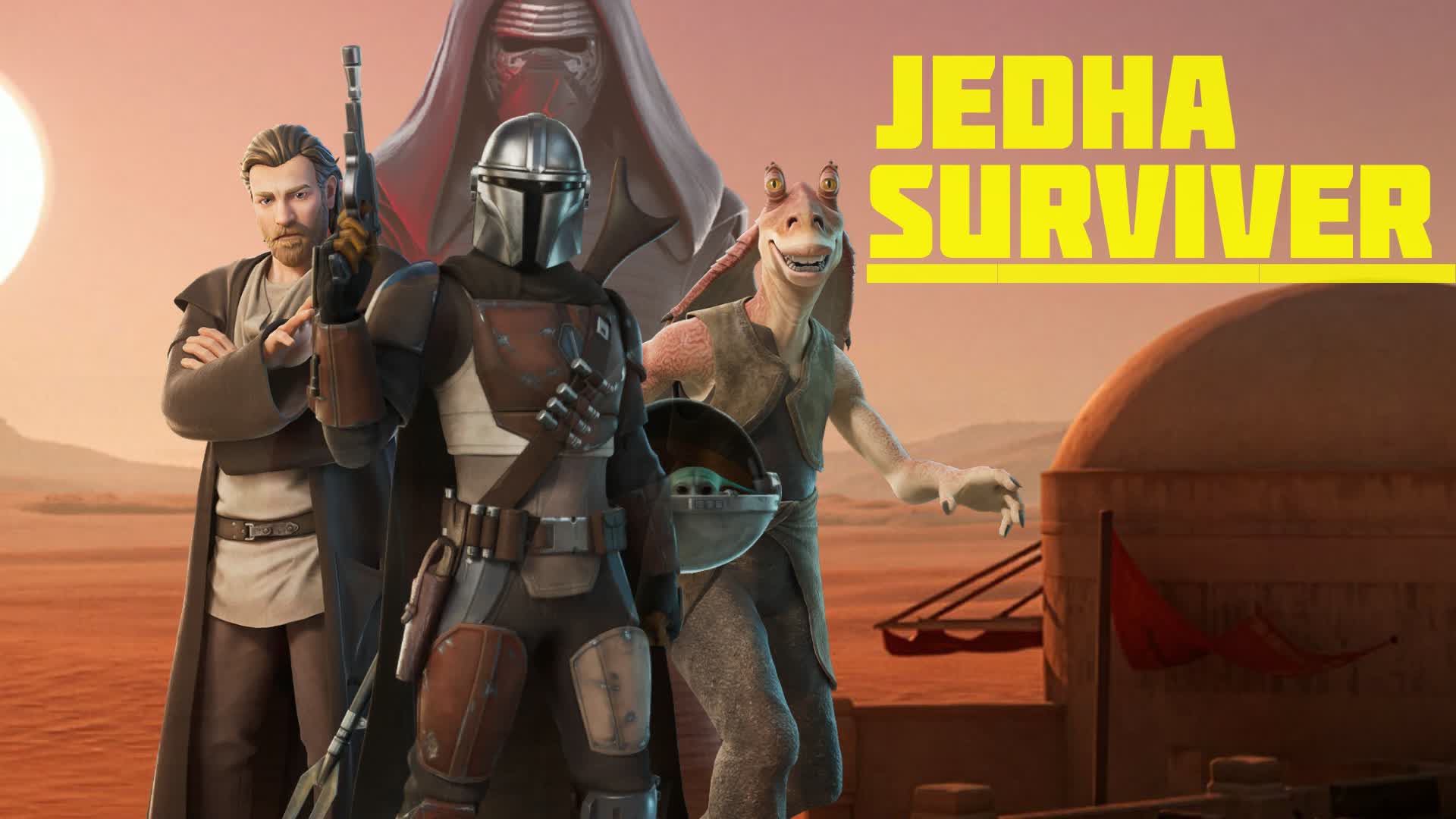 Star wars Jedha surviver — Fortnite Creative map