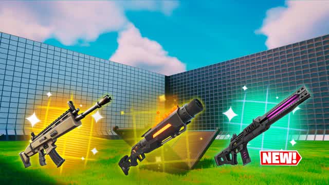 ALL WEAPONS FREE BUILD — Fortnite Creative map