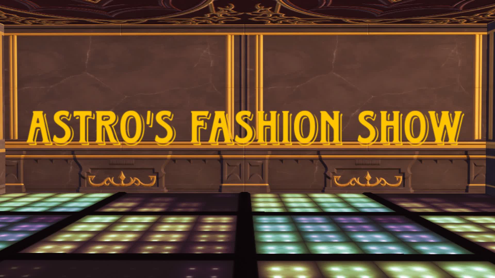Astro's Fashion Show — Fortnite Creative map