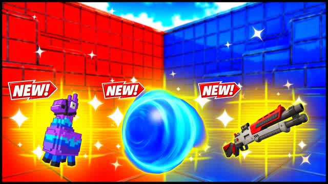 RED VS BLUE POSITION POWER 🔴🔵 — Fortnite Creative map