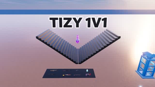 TIZY 1V1 (200 PUMPS) — Fortnite Creative map
