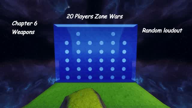 20 player zone wars — Fortnite Creative map cover art