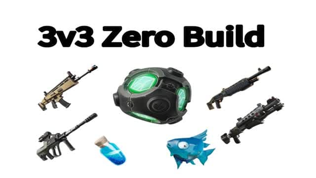 3v3 Zero Build - Chapter 2 LOOT — Fortnite Creative map cover art