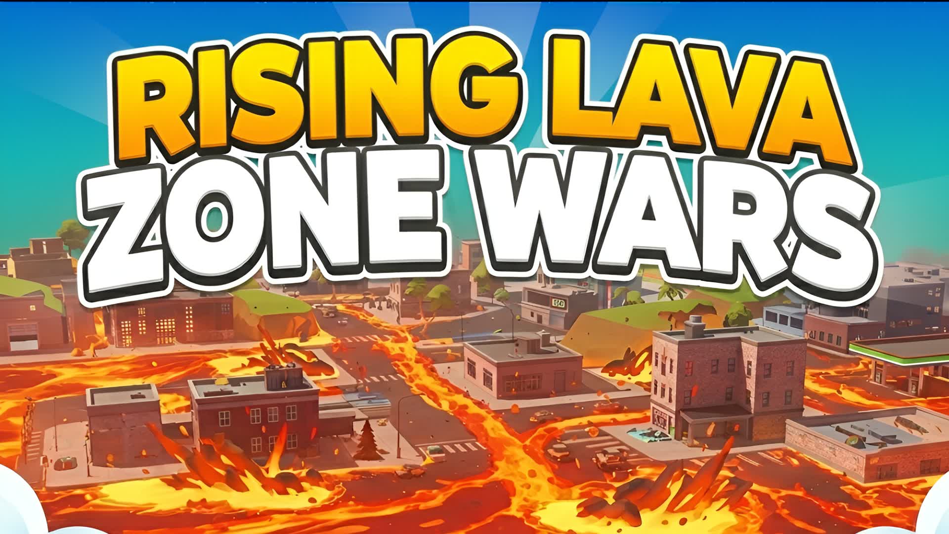 RISING LAVA ZONE WARS — Fortnite Creative map