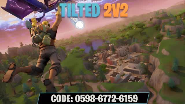 Tilted 2v2 — Fortnite Creative map cover art