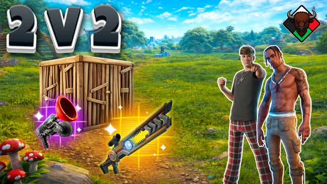 Nyati Zone Wars 2v2 🌀 — Fortnite Creative map