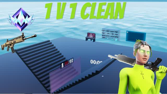 1v1 チリ — Fortnite Creative map