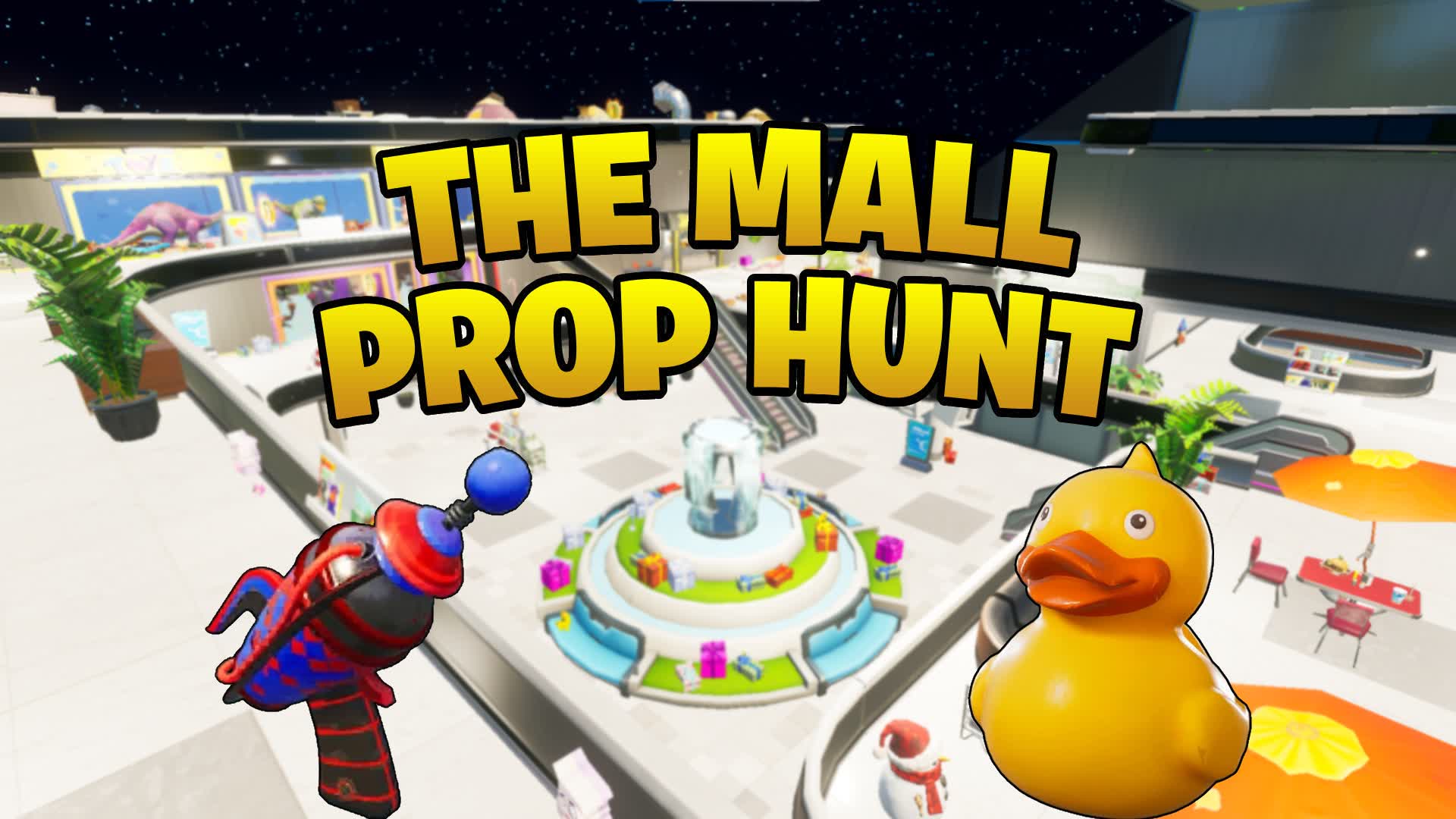 MALL PROP HUNT — Fortnite Creative map