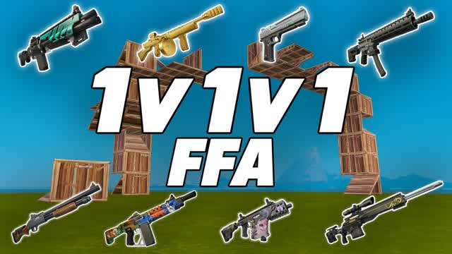 1V1V1 FFA™ — Fortnite Creative map cover art