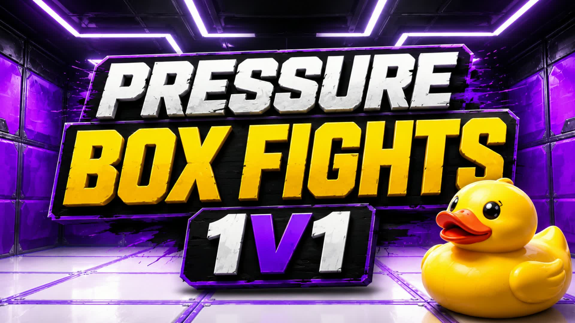 Pressure Box Fights 1v1 — Fortnite Creative map