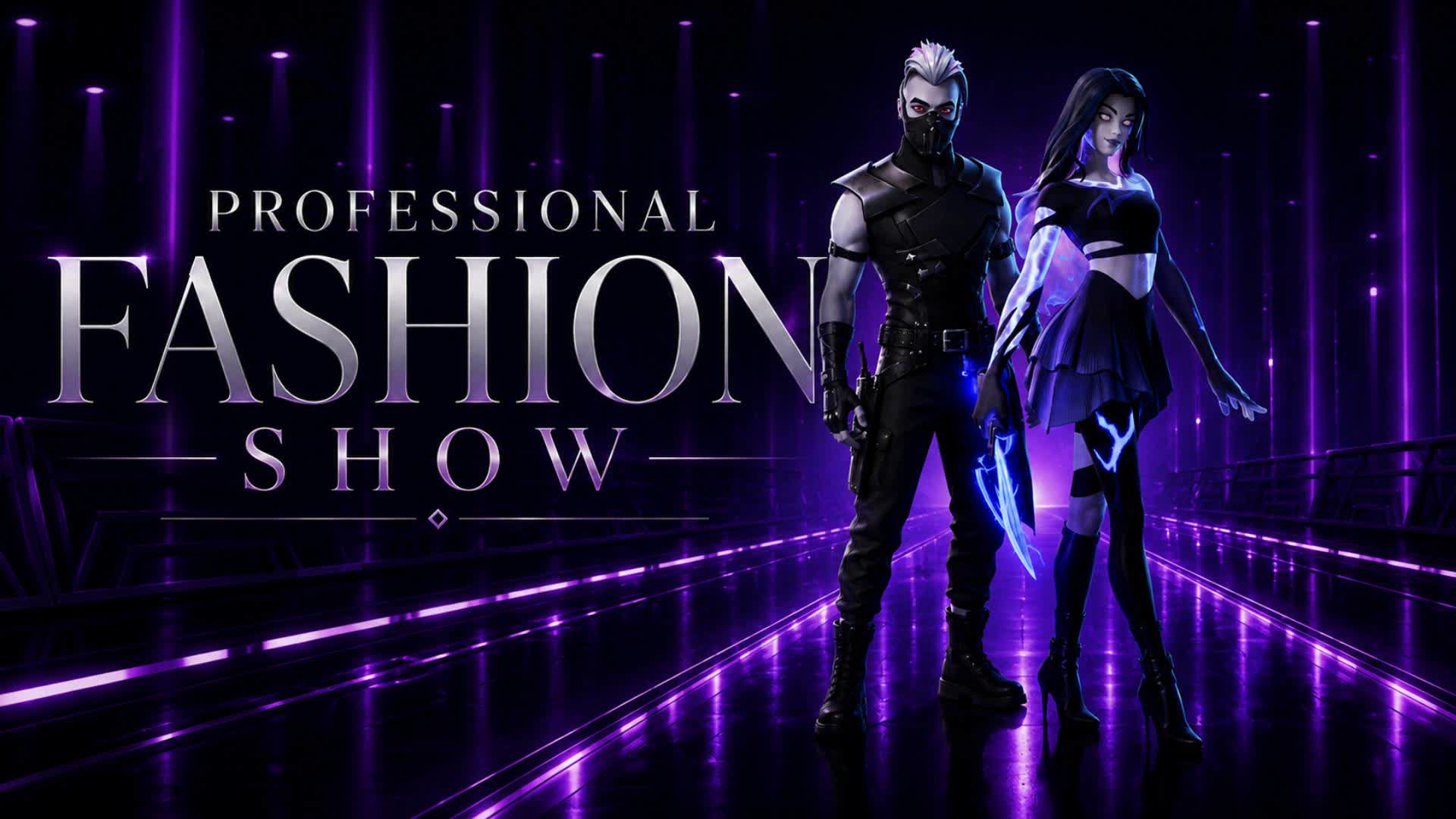 Professional Fashion Show — Fortnite Creative map