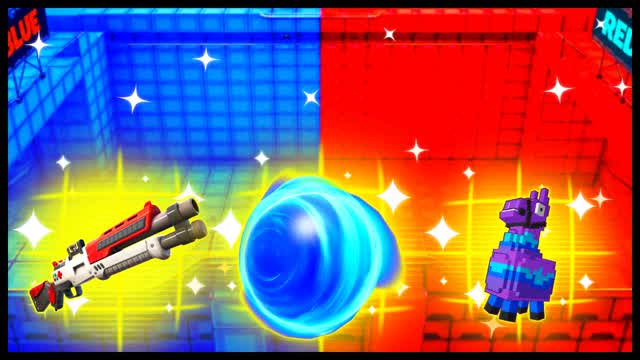 RED VS BLUE RESET WINDOW 🔴🔵 — Fortnite Creative map