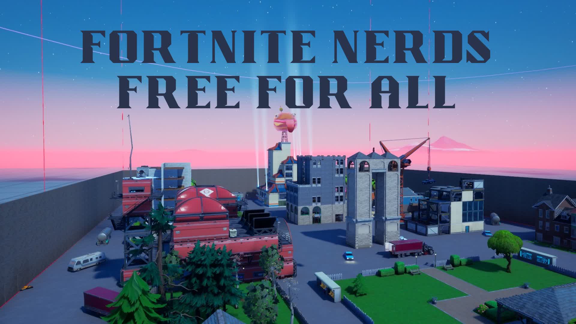 Fortnite Nerds Free For All (No Build) — Fortnite Creative map