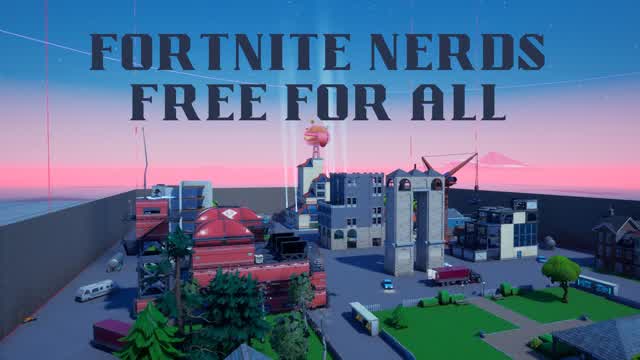 Fortnite Nerds Free For All (No Build) — Fortnite Creative map cover art