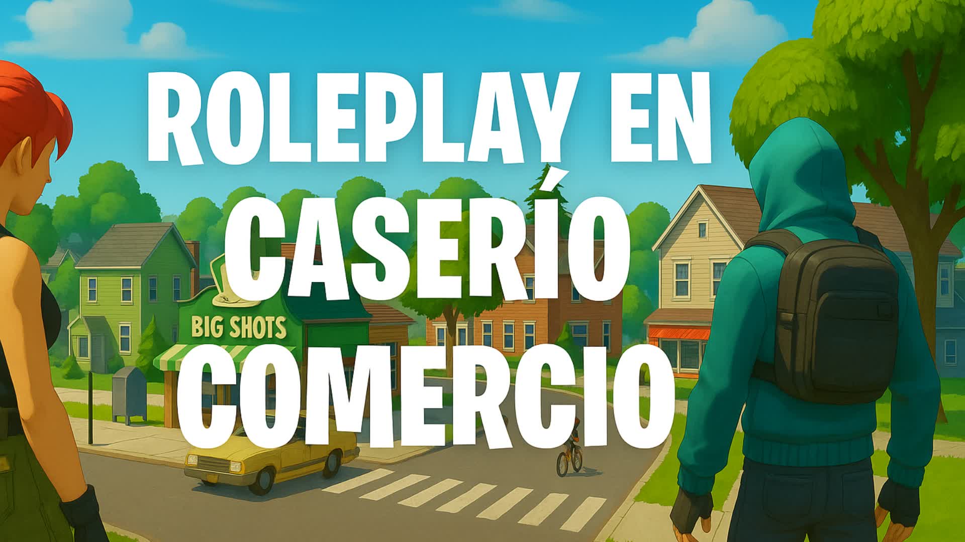 Roleplay caserio comercio — Fortnite Creative map