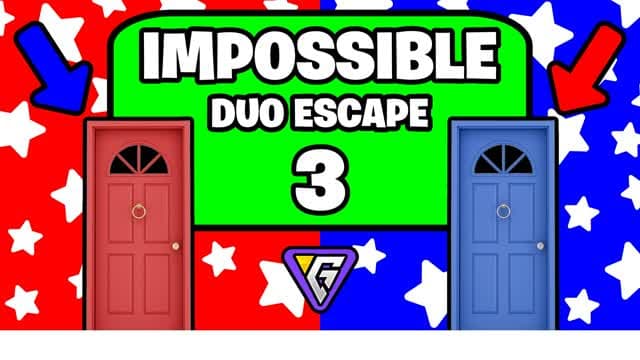 IMPOSSIBLE DUO ESCAPE ROOM 3 — Fortnite Creative map
