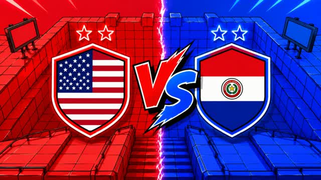 USA🔴 VS PARAGUAY🔵 FOOTBALL WORLD CUP — Fortnite Creative map