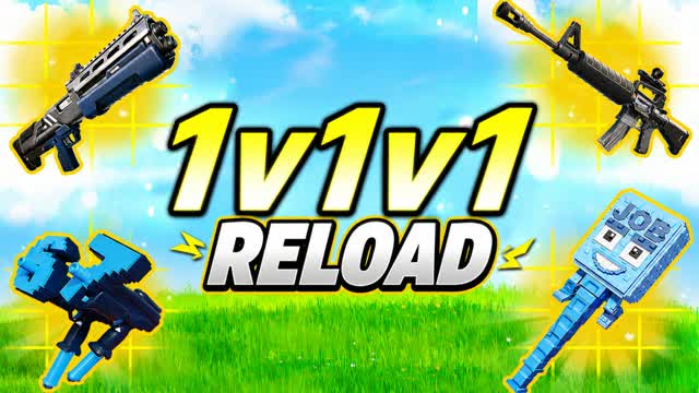 1V1V1 RELOAD RANKED [BRAINROT] — Fortnite Creative map