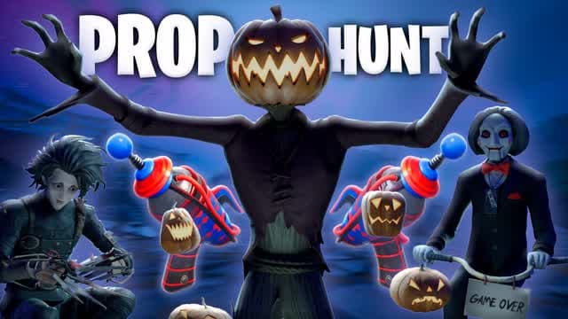 HORROR PROP HUNT CEMETERY — Fortnite Creative map