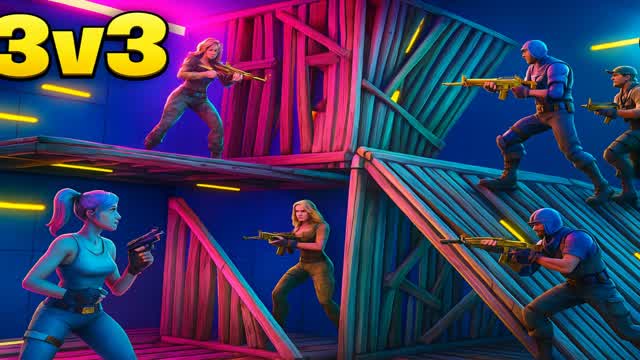 3v3 Piece control [3v3] — Fortnite Creative map cover art