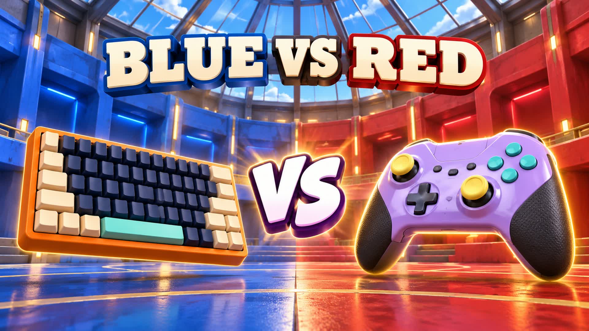 Red vs. Blue ☠️ - Overdrive of Outpost — Fortnite Creative map