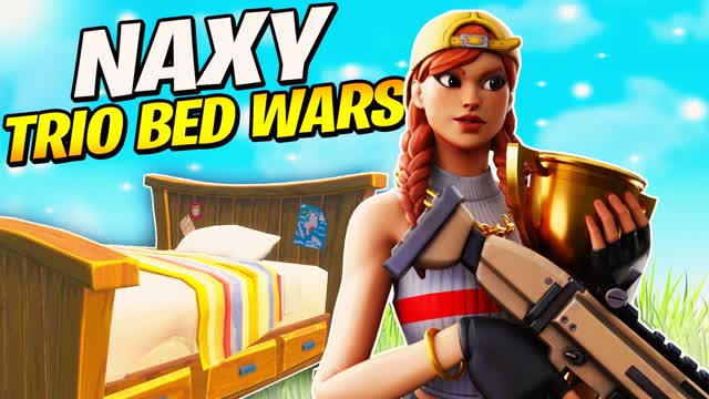 TRIO BED WARS — Fortnite Creative map