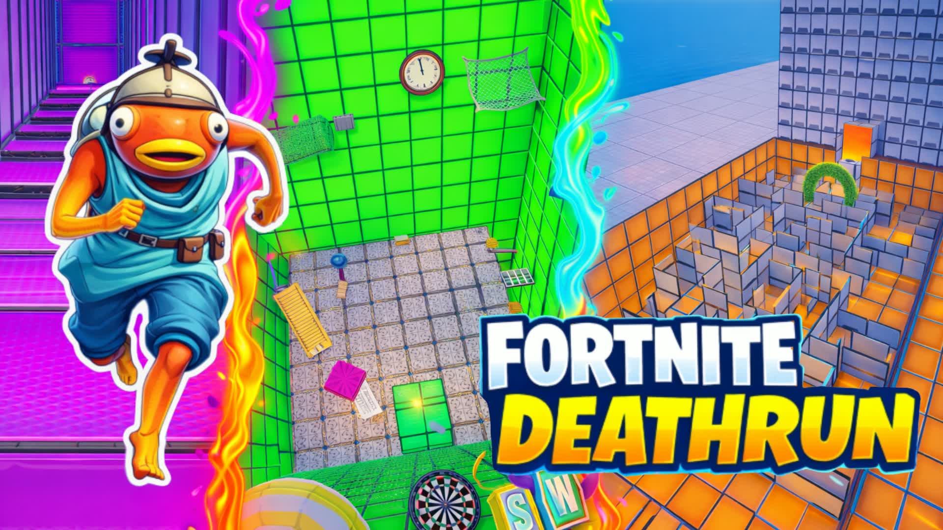 DEATHRUN MULTI-EPREUVES — Fortnite Creative map