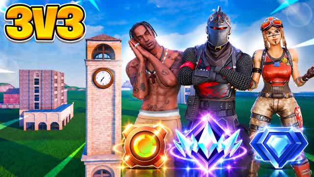 final zone🌀3v3 — Fortnite Creative map