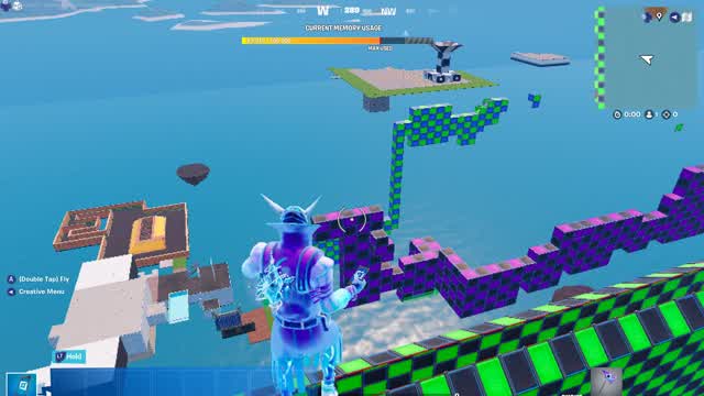 55 Level Deathrun⭐️👣⭐️👣 — Fortnite Creative map