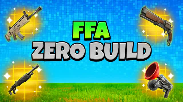 Zero Build FFA — Fortnite Creative map cover art