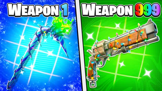 ❄️ULTRA WINTER🎄GUN GAME🔫 — Fortnite Creative map cover art